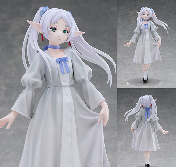 FURYU TENITOL TALL TV Anime "Frieren: Beyond Journey's End" Frieren Classical One-piece Dress ver. Complete Figure รูปภาพ 1