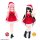 Azone 1/6 PNS Bare Shoulder Santa One-piece Dress set Red (DOLL ACCESSORY) imagen 5