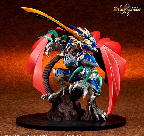 X-PLUS CREATURES CHRONICLE COLLECTION 듀얼 마스터즈 도기라곤 버스터, 블루 리더 완성품 피규어