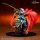 X-PLUS CREATURES CHRONICLE COLLECTION Duel Masters Dogiragon Buster, Blue Leader Complete Figure รูปภาพ 3