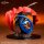 X-PLUS CREATURES CHRONICLE COLLECTION Duel Masters Dogiragon Buster, Blue Leader Complete Figure รูปภาพ 5