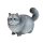 JXK Studio Chubby Cat Silver Tabby Bild 6