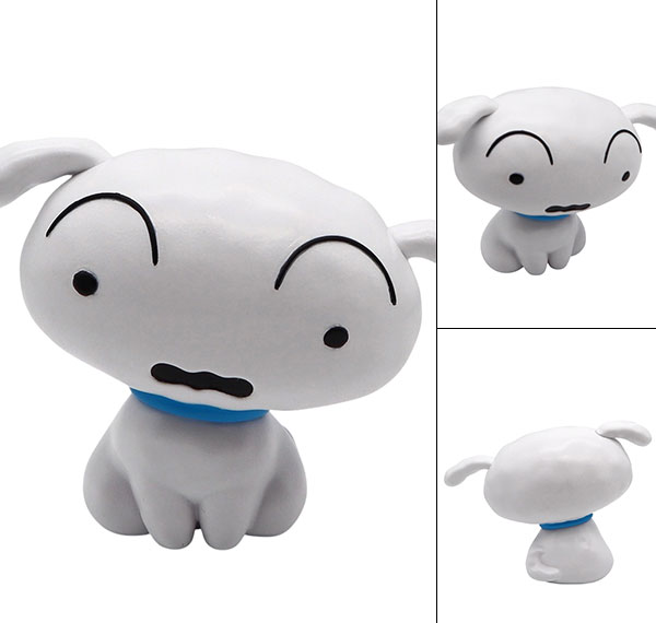 ELECTRIC TOYS SOFVIPS Crayon Shin-chan Shiro Complete Figure