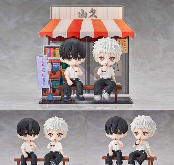MiraiMira The Summer Hikaru Died Yoshiki & Hikaru Chibi Figure w/Diorama