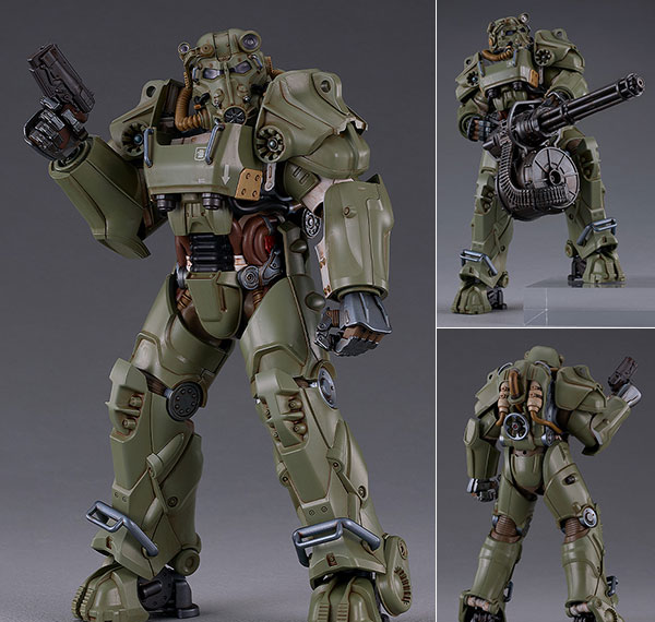 Good Smile Company PLAMATEA Fallout Pre-war Military T-60 Power Armor Plastic Model 이미지 1