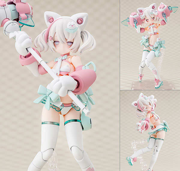 Kotobukiya Megami Device PUNI*MOFU SHIRO MAO 1/1 Plastic Model