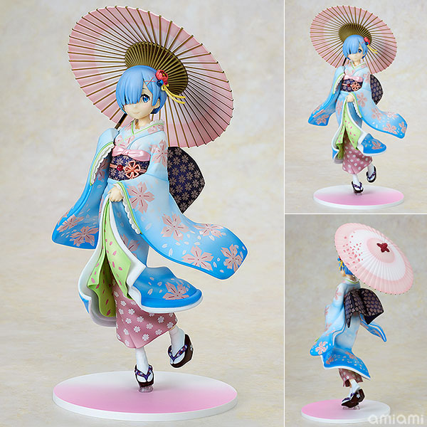 KADOKAWA KDcolle Re:ZERO -Starting Life in Another World- Rem Ukiyo-e Cherry Blossom Ver. 1/8 Complete Figure