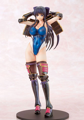 Q-six Walkure Romanze Akane Ryuzoji Navy School Swimsuit & Bikini ver. 1/6 Complete Figure Bild 1