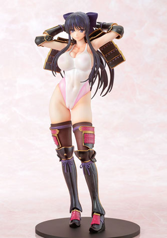 Q-six Walkure Romanze Akane Ryuzoji White School Swimsuit & Lingerie ver. 1/6 Complete Figure รูปภาพ 1