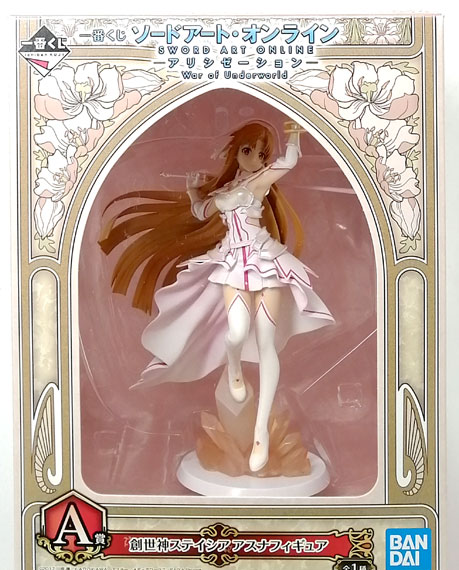 BANDAI SPIRITS Ichiban Kuji Sword Art Online Alicization War of Underworld A Prize - Stacia, The Goddess of Creation Asuna Figure รูปภาพ 1