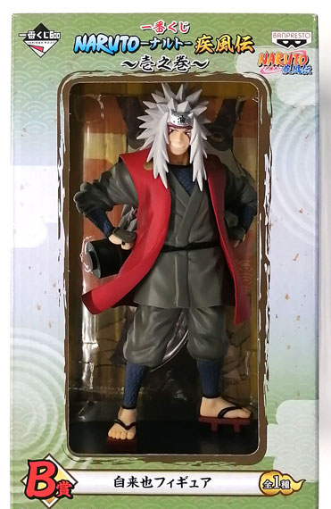 Banpresto Ichiban Kuji NARUTO Shippuden -Scroll 1- B Prize - Jiraiya Figure รูปภาพ 1