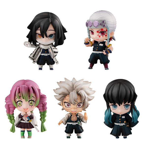 MegaHouse Demon Slayer: Kimetsu no Yaiba Tanjiro and the Pillars Mascot Set B image 1