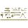 Tomytec LittleArmory [LA064] MG3KWS Type 1/12 Plastic Model image 4