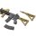 Tomytec LittleArmory [LADF08] Girls' Frontline 416 Type 1/12 Plastic Model รูปภาพ 9