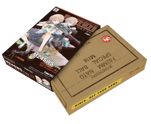 Tomytec LittleArmory [LS04] M24 Touko Sawashiro, Shouko Sawashiro Mission Pack gambar 1