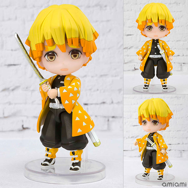 BANDAI SPIRITS Figuarts mini Zenitsu Agatsuma "Demon Slayer: Kimetsu no Yaiba" imagen 1