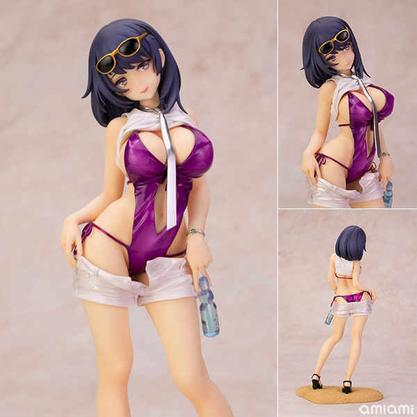 SkyTube Toshiue Kanojo Purple ver. illustration by Kekemotsu 1/6 Complete Figure