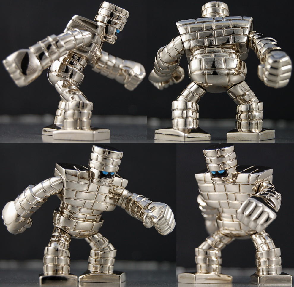 Square Enix Dragon Quest Metallic Monsters Gallery Stone Man (Completed) Bild 4