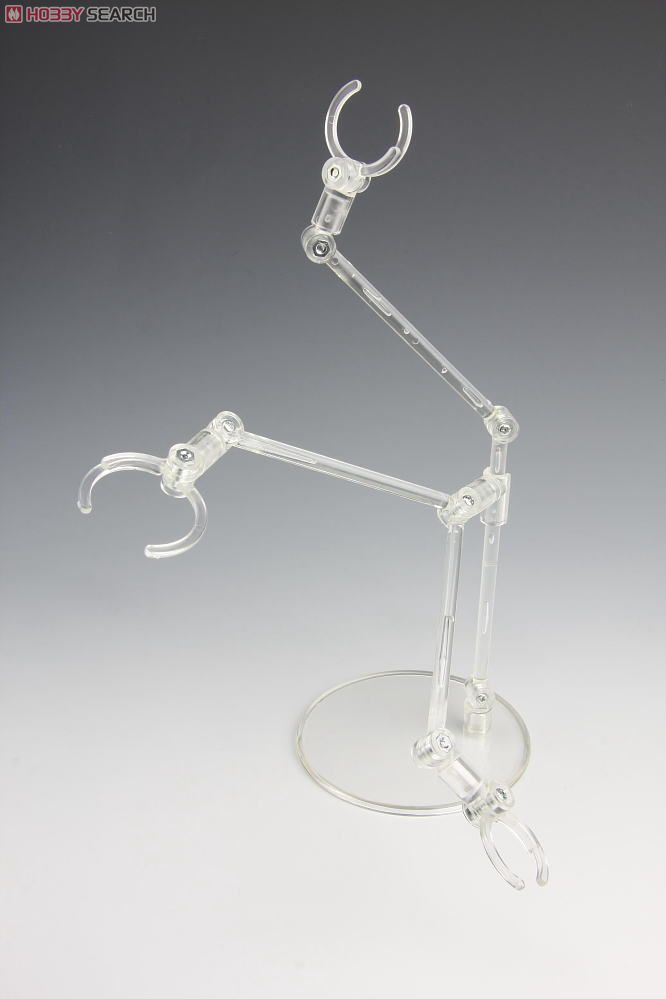 Obitsu Plastic Manufacturing Multi Stand (Clear Black) (Fashion Doll) imagen 6
