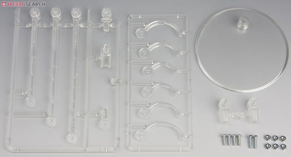 Obitsu Plastic Manufacturing Multi Stand (Clear Black) (Fashion Doll) imagen 8