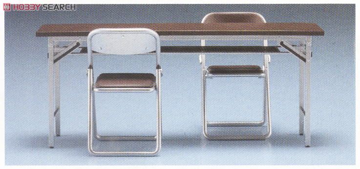 Hasegawa 1/12 Desk &amp; Chair of Club Room (Plastic model) 图片 3