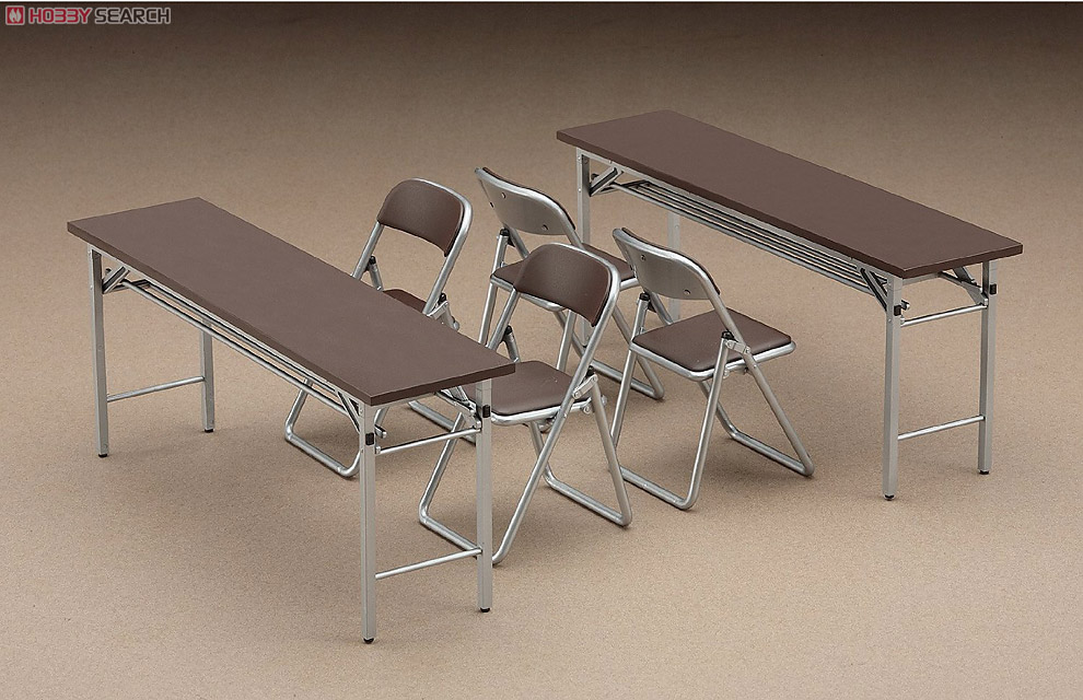 Hasegawa 1/12 Desk &amp; Chair of Club Room (Plastic model) 图片 5