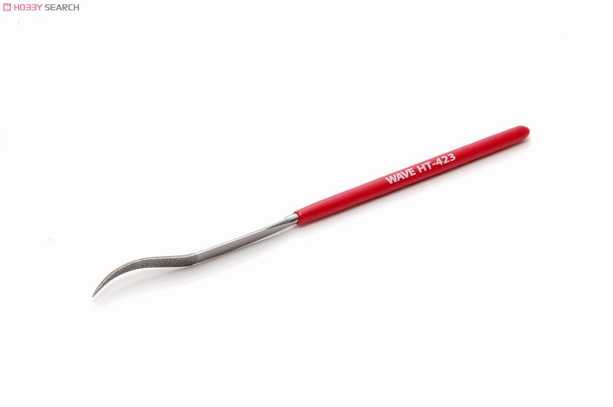 Wave Specially Shaped Diamond File [Round (Curved Tip)] (Hobby Tool) Bild 2