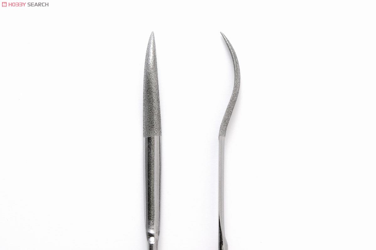Wave Specially Shaped Diamond File [Round (Curved Tip)] (Hobby Tool) Bild 4
