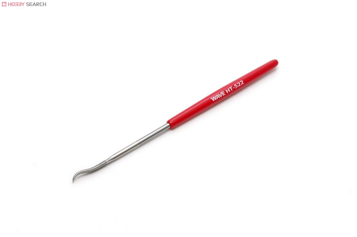 Wave HG Specially Shaped Diamond File [Ellipse (Curved Tip)] (Hobby Tool) image 2