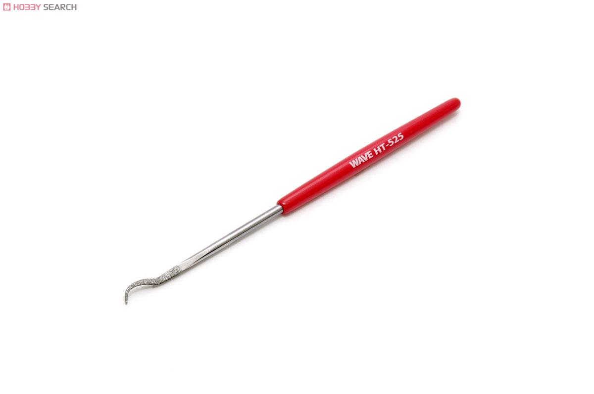 Wave HG Specially Shaped Diamond File [Square (Curved Tip/Small)] (Hobby Tool) รูปภาพ 2