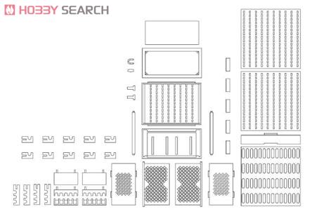 Tomytec 1/12 Little Armory (LD002) Gun Rack A (โมเดลประกอบ) รูปภาพ 5