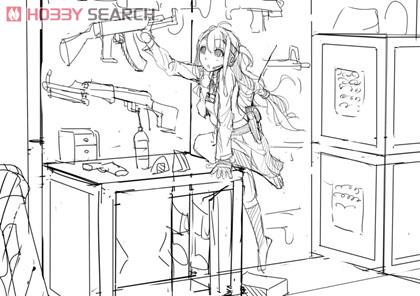 Tomytec 1/12 Little Armory (LD002) Gun Rack A (โมเดลประกอบ) รูปภาพ 6