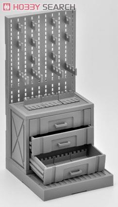 Tomytec 1/12 Little Armory (LD006) Gun Rack B (Plastic model) image 3