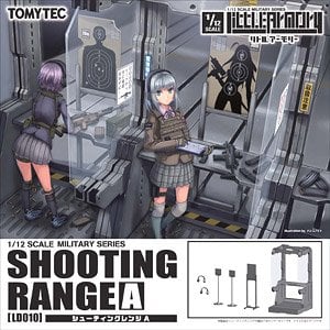 Tomytec 1/12 Little Armory (LD010) Shooting Range A (Plastic model) image 1