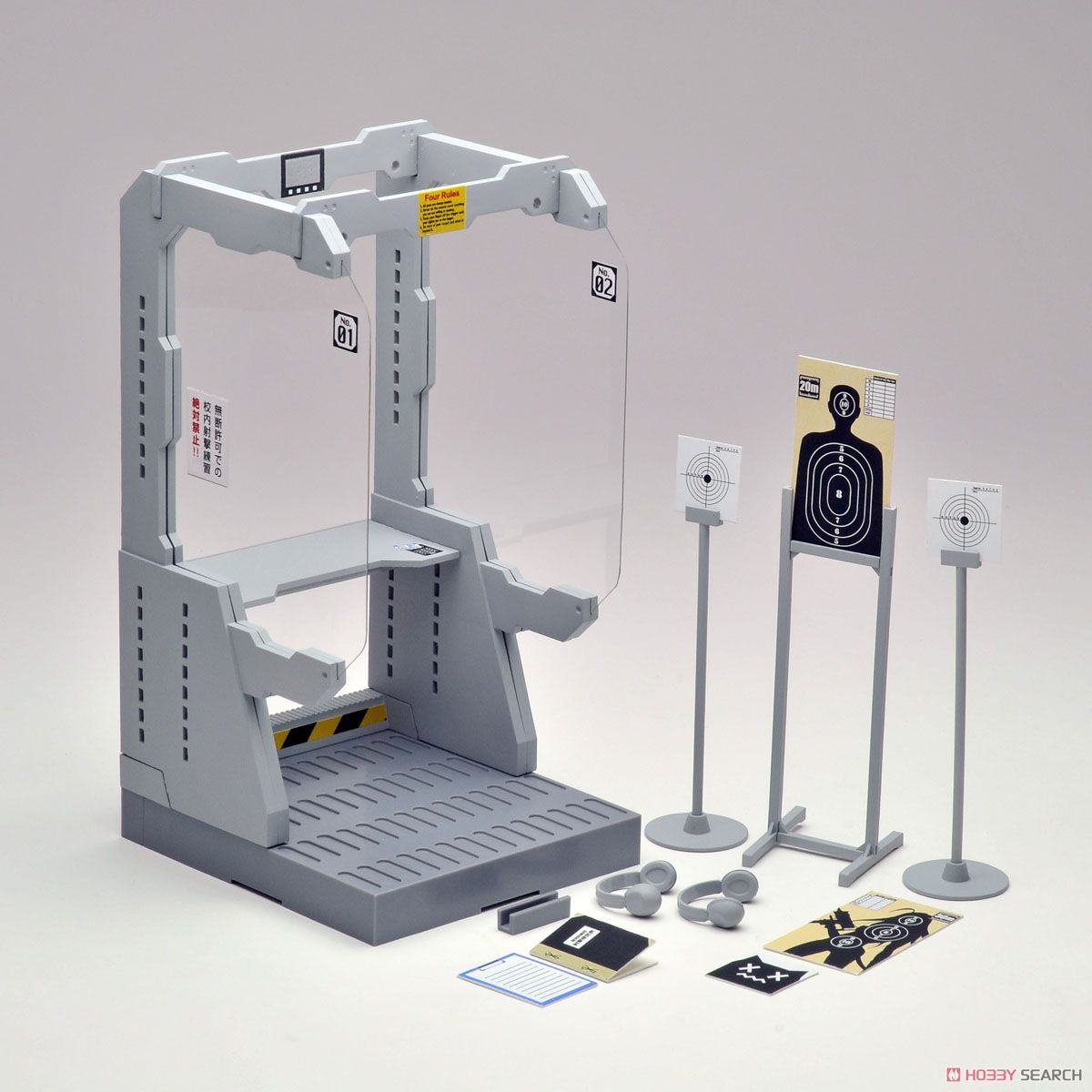 Tomytec 1/12 Little Armory (LD010) Shooting Range A (Plastic model) image 4