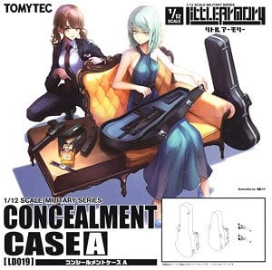 Tomytec 1/12 Little Armory (LD019) Concealment Case A (Plastic model)