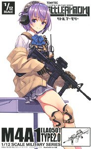Tomytec 1/12 Little Armory (LA050) M4A1 Type2.0 (Plastic model)