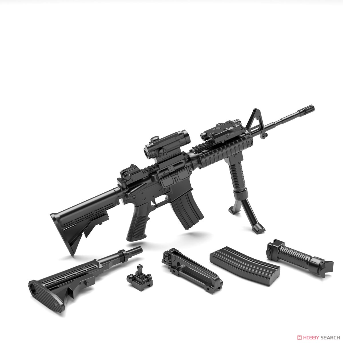 Tomytec 1/12 Little Armory (LA050) M4A1 Type2.0 (塑膠模型) 圖片 3