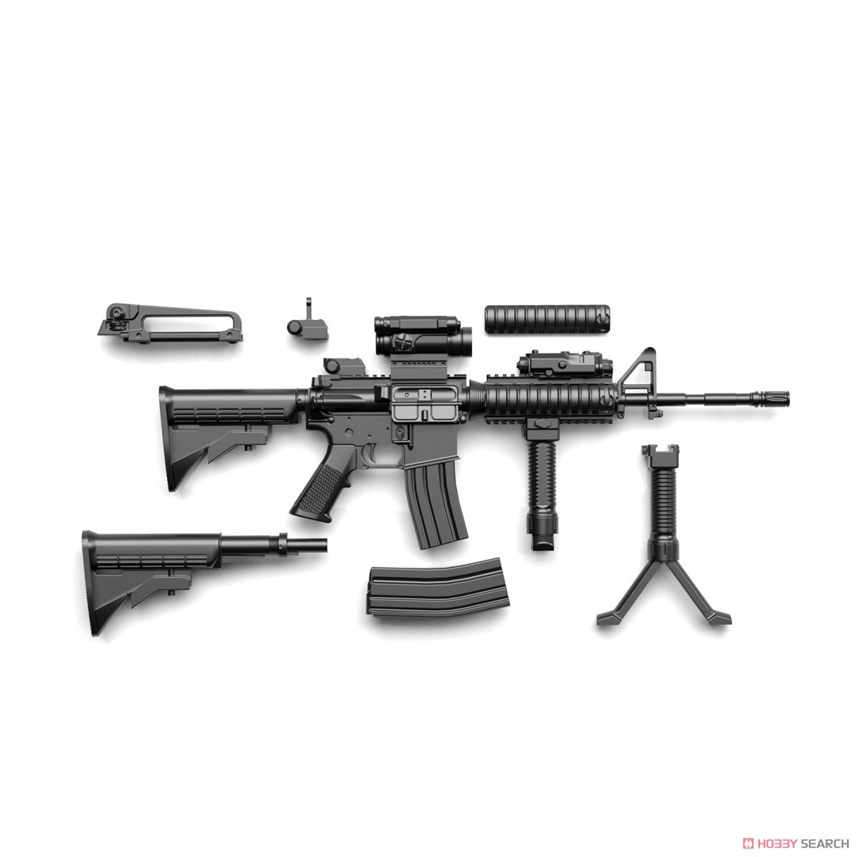 Tomytec 1/12 Little Armory (LA050) M4A1 Type2.0 (塑膠模型) 圖片 4