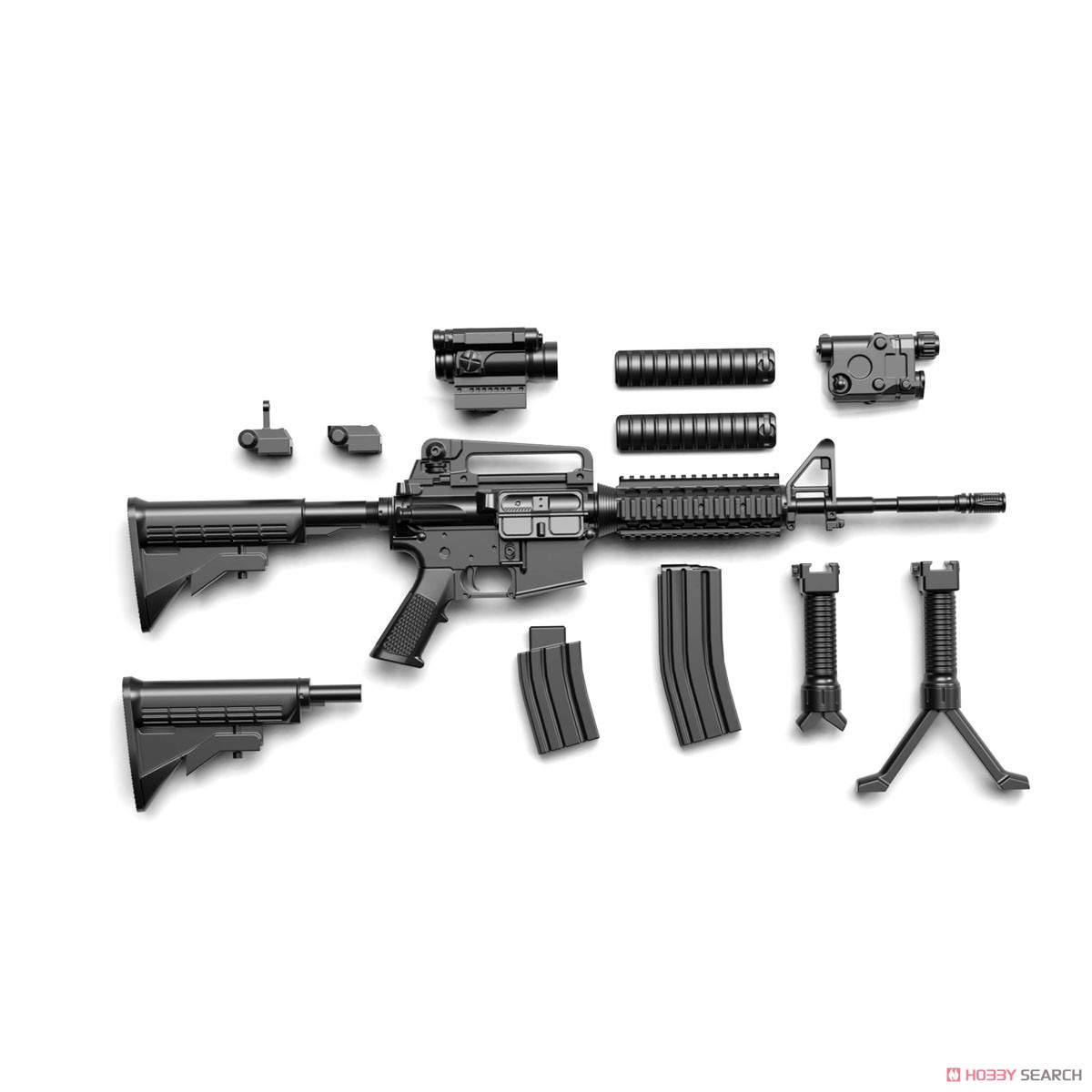 Tomytec 1/12 Little Armory (LA050) M4A1 Type2.0 (塑膠模型) 圖片 6