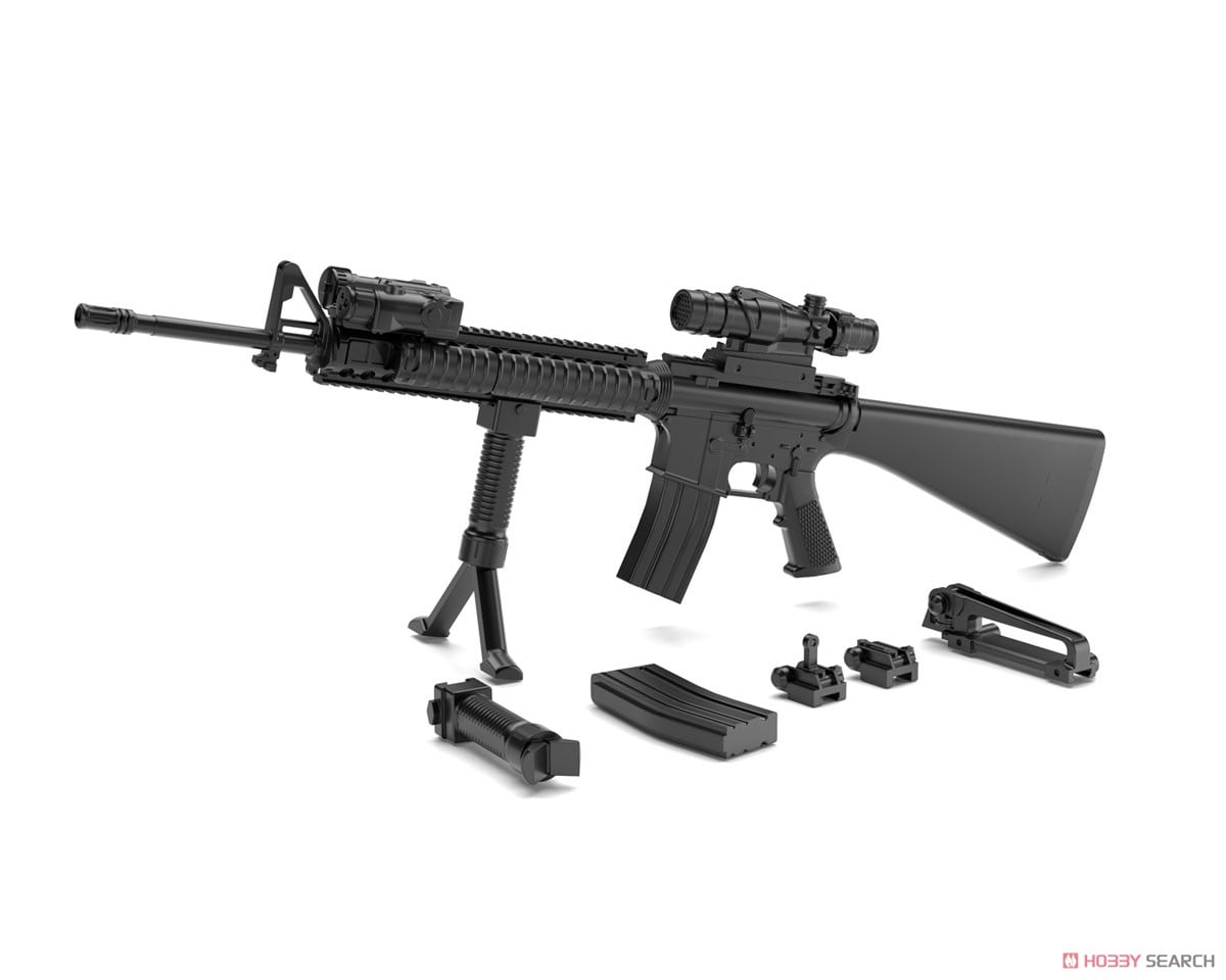 Tomytec 1/12 Little Armory (LA056) M16A4 Type (Plastic model) imagen 3