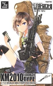 Tomytec 1/12 Little Armory (LA063) XM2010 Type (Plastic model)