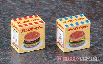 Hasegawa 1/12 Retrospectively Vending Machine (Hamburger) (Plastic model) gambar 6