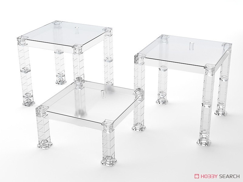 Good Smile Company The Simple Stand: Build-On Type (Translucent) (Display) gambar 2