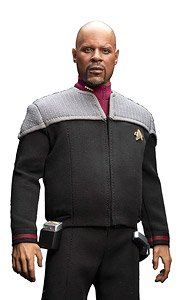 EXO-6 Hyper Realistic Action Figure Star Trek Deep Space Nine Captain Benjamin Sisko (Essentials Version) (Completed)