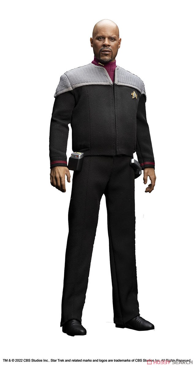 EXO-6 Hyper Realistic Action Figure Star Trek Deep Space Nine Captain Benjamin Sisko Essentials Version image 2