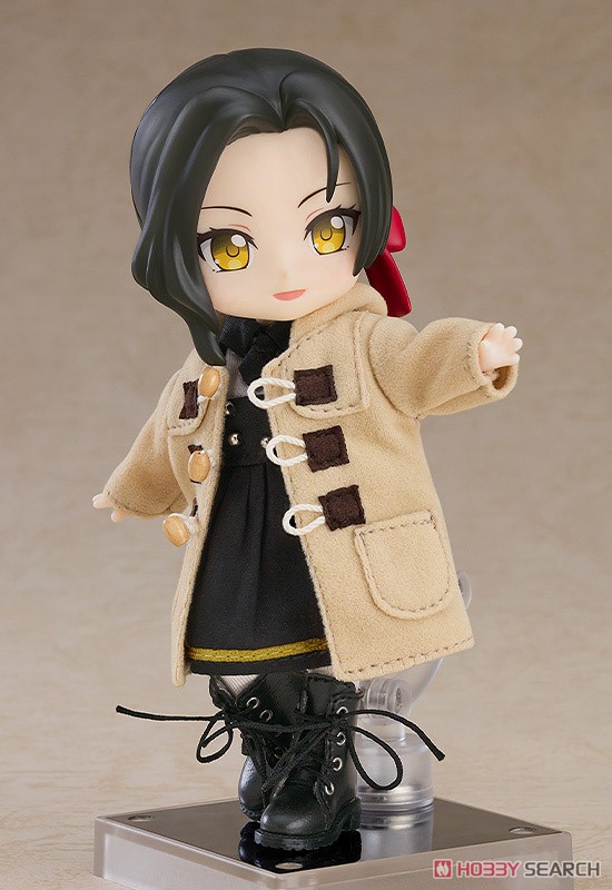 Good Smile Company Nendoroid Doll Warm Clothing Set: Boots &amp; Duffle Coat (Beige) (PVC Figure) imagen 5