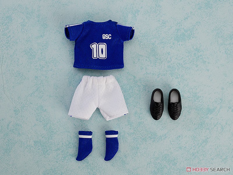 Good Smile Company Nendoroid Doll Outfit Set: Soccer Uniform (Blue) (PVC Figure) gambar 2