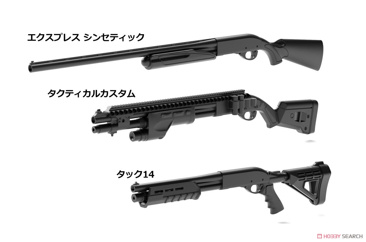 Tomytec 1/12 리틀 아머리 (LA093) M870 타입 택티컬 (프라모델) 이미지 5