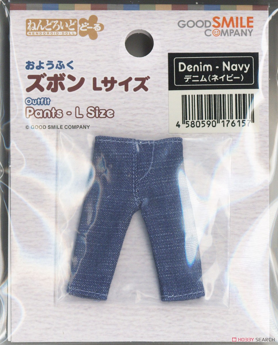 Good Smile Company Nendoroid Doll Outfit Set: Denim Pants (Navy) - L Size (PVC Figure) gambar 3